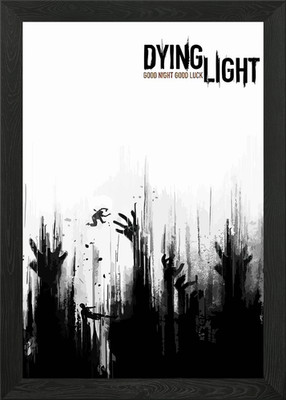 Dying Light: Good Night Good Luck gerahmtes Wandbild Poster Leinwanddruck Bild