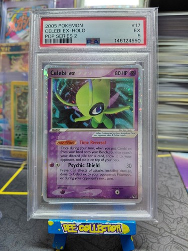 Celebi ex graded PSA 5 for sale on eBay