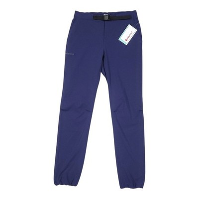 Marmot Kodachrome Belted Pants Women's 4 Arctic Navy Blue Hiking Jogger NEW $80