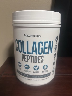 Nature's Plus Collagen Peptides Powder  588 Grams Exp 07/26