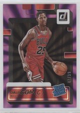 2022-23 Panini Donruss Rated Rookie Holo Purple Laser 2/99 Dalen Terry #218 0d8