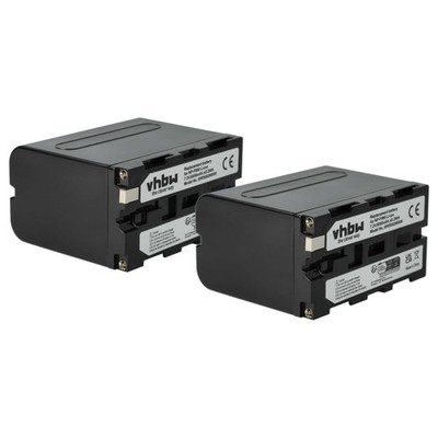 2x Akku für Atomos Ninja 10-bit DTE field recorder 6000mAh 7,2V