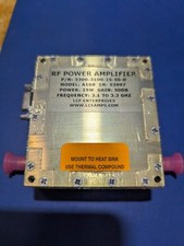 RF Power Amplifier 25W 3.1-3.3 GHz New