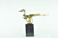 Statua Ballerino Acrobata Stile Moderno Stile Art Deco Bronzo massiccio Firmato