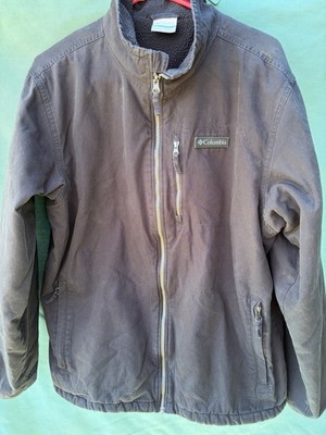 Columbia Men's Northern Utilizer Jacket in a dark color with a fleece lining
