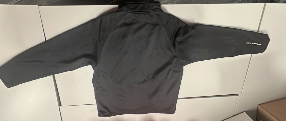 Under Armour Men's ColdGear Full-Zip Fleece Jacket - Black - Size Medium - Chest thumbnail 4