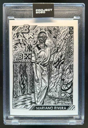 2020 Topps Project Mariano Rivera #91 Yankees