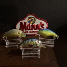 Mann’s 4 Minus Lot Of 3 Crankbaits 