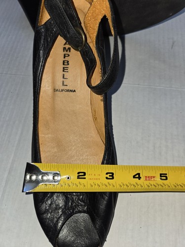 Jeffrey Campbell California donna nero cinturino punta aperta tacco 9058 SP US7 EU38 - Foto 14 di 15