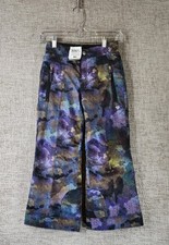 Obermeyer Brooke Snow Pants Youth/Teen XS 6-7 Now You See Me Print NEW