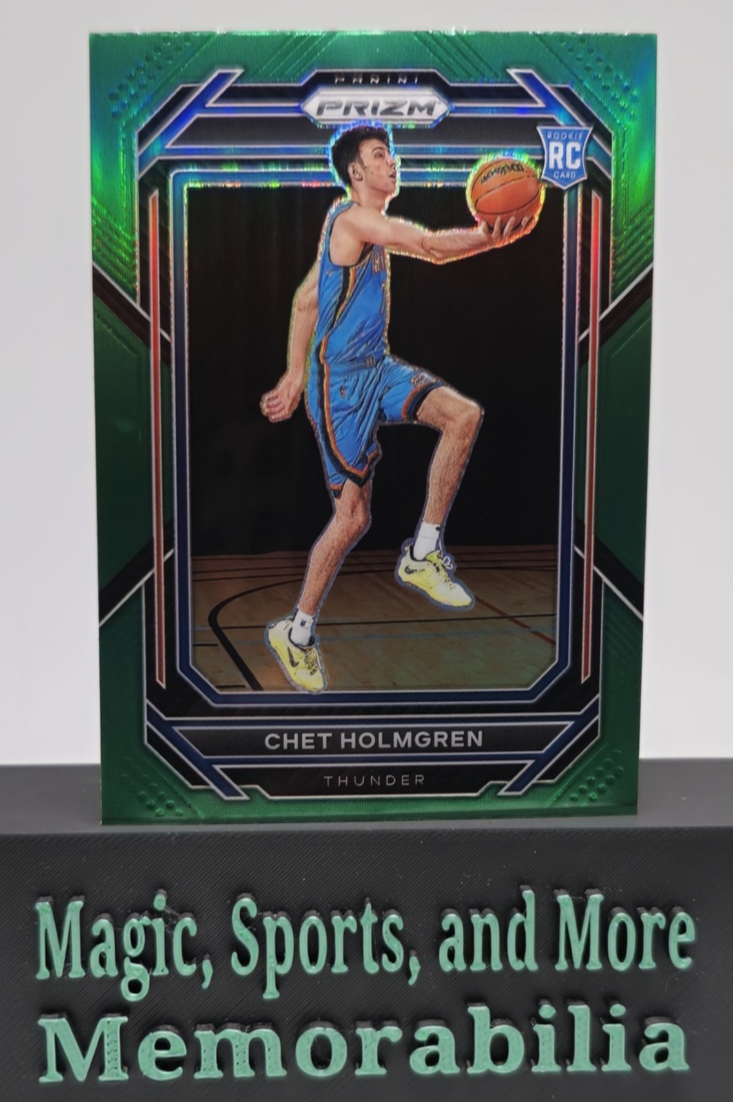 Chet Holmgren 2022-23 Panini Prizm #266 Green Prizm RC