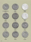 1937-47 P,D,S, Liberty Walking Half Set “VF-AU++”  *$14.50 Face* *Combined S/H*