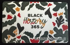 Barnes & Noble Black History 365 Gift Card Collectible (No Value, $0)