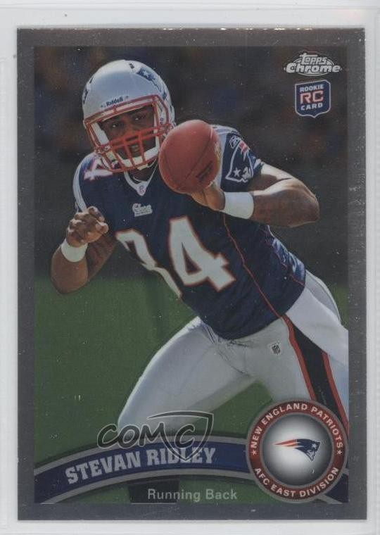 Stevan Ridley Topps Chrome #193 Base
