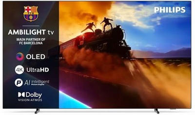Philips 55OLED760, 4K-Fernseher, HDR, OLED, 55 Zoll/138cm, Triple Tuner, Wlan