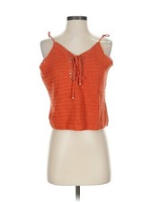 Intermix Women Orange Sleeveless Top P