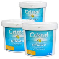 Cristal Ph-Senker Granulat 18 Kg Ph-Minus Ph Senker Pool Schwimmbad Poolpflege