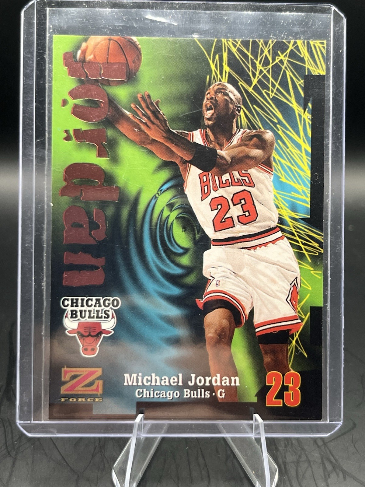 Michael Jordan 1997 Skybox Z-Force #23 Base Price Guide - Sports