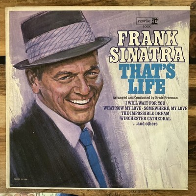 FRANK SINATRA THAT'S LIFE LP 1966 MONO ORIGINAL PRESS GREAT CONDITION EX/VG+