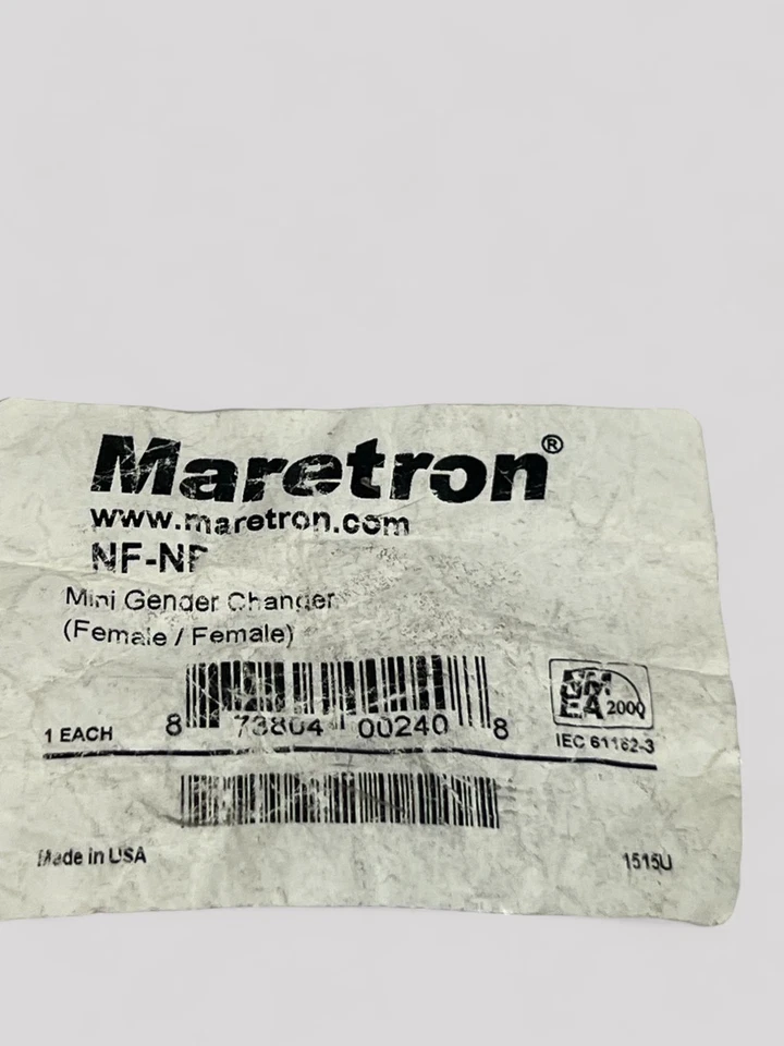Maretron NF-NF NMEA2000 MINI (larger) Gender Changer Female/Female *NEW IN PKG* - Image 2 of 4