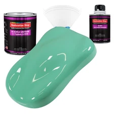 Restoration Shop Light Aqua Acrylic Urethane Quart Kit Auto Paint