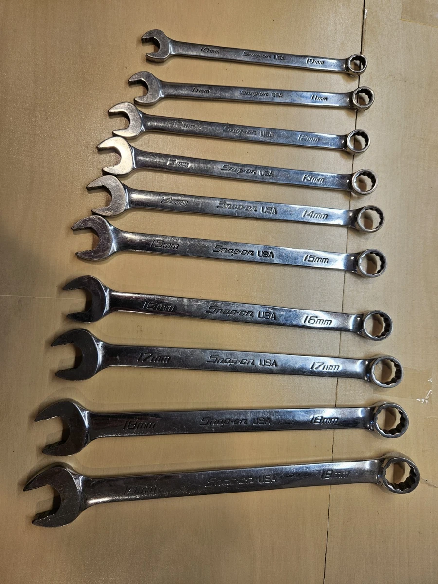Snap-on 19mm Size Combination Wrench Automotive Hand Wrenches for