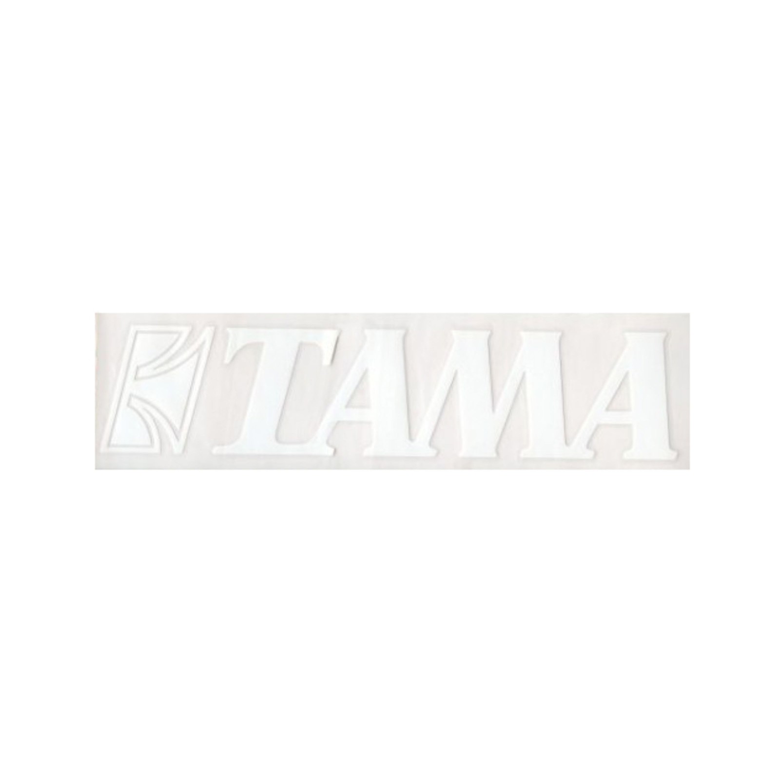 Наклейка с логотипом Tama TLS100WH Белая - Ersatzteil для барабанов