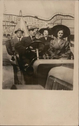 San Francisco, California CA A. Lipman, The Chutes Original Vintage RPPC