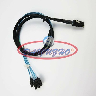 1pcs Mini SAS 36P SFF-8087 to 4 SFF-8482 Connectors With SATA Power Cable 3FT 1M