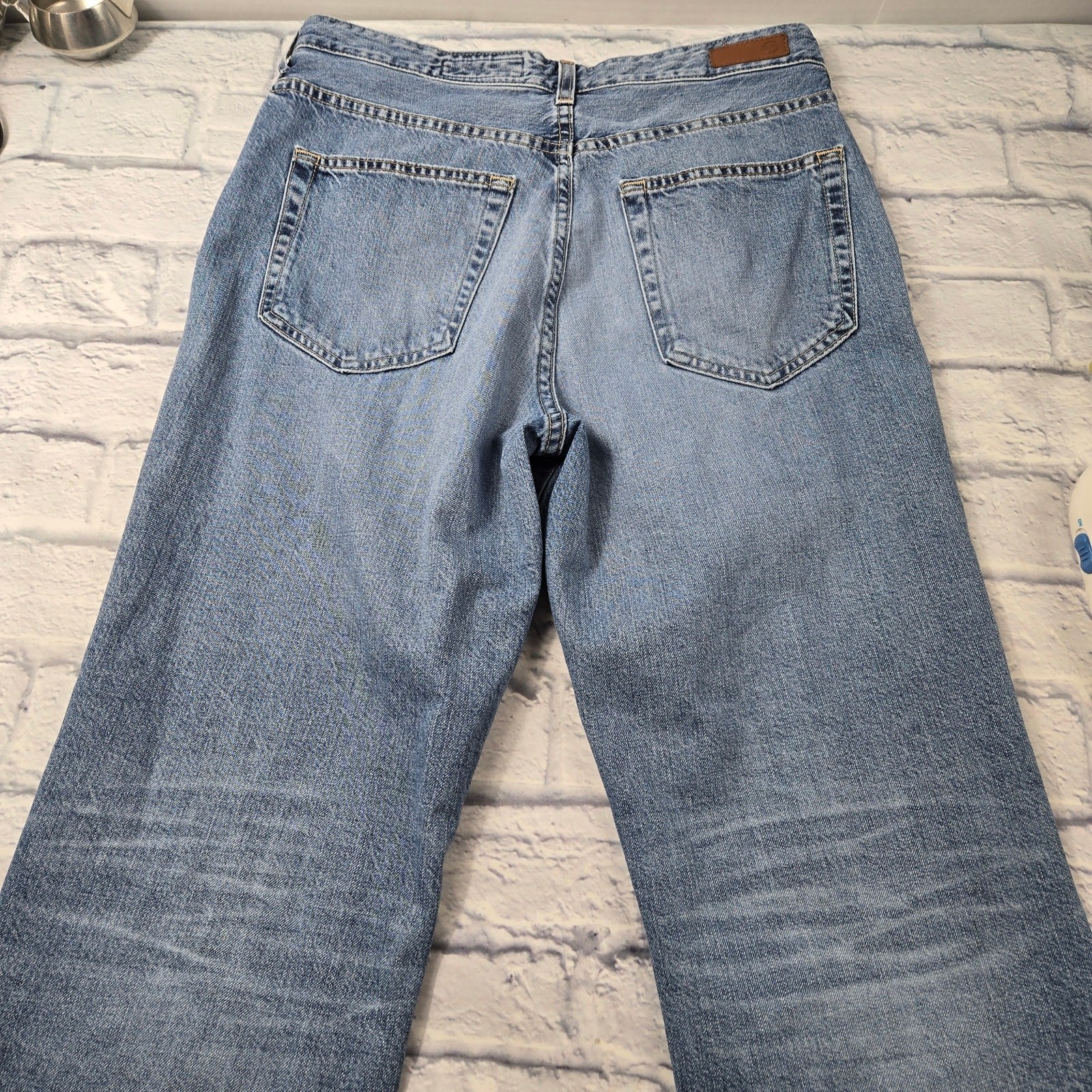 AG Adriano Goldschmied Alexxis High Rise Vintage Straight Jeans 100% Cotton 31R thumbnail 9