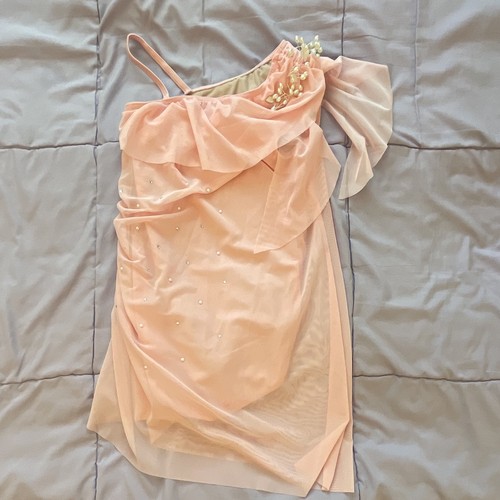 Lyrical Ballet Size 10/12 Dance Costume Pink Dress