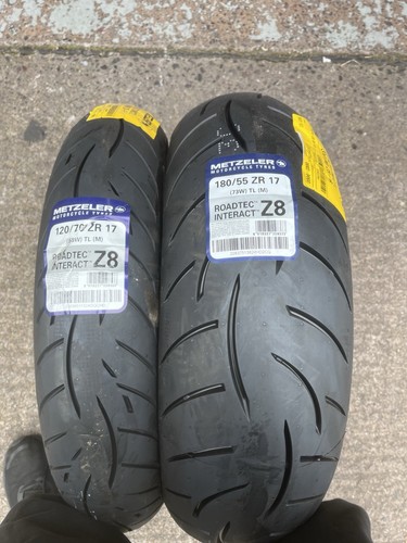 Metzeler 120/70/17 180/55/17 Roadtec Z8 Road Tyres