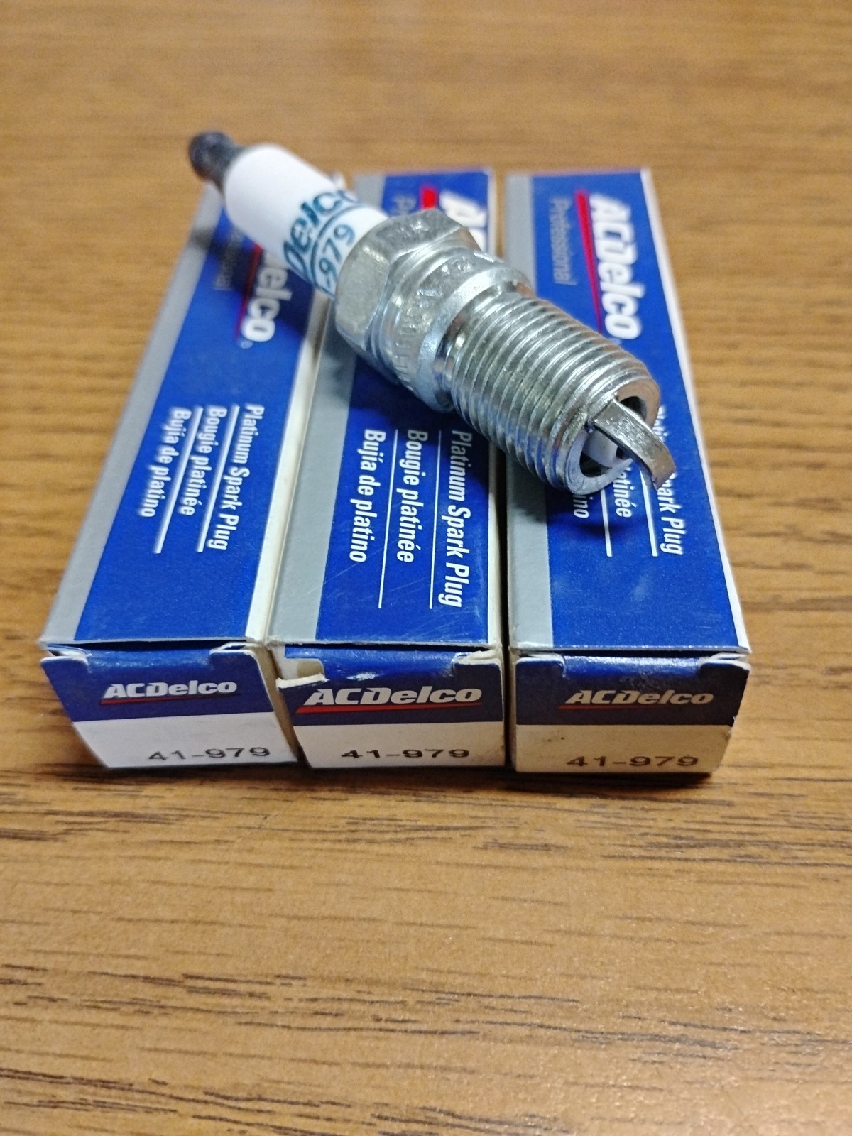 ACDelco 41-979 Platinum Spark Plug Price Per Each 3pac