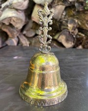 Antike Messing Glocke / Klingel mit sch&ouml;nem Klang Antikes Sammlerst&uuml;ck Glocke