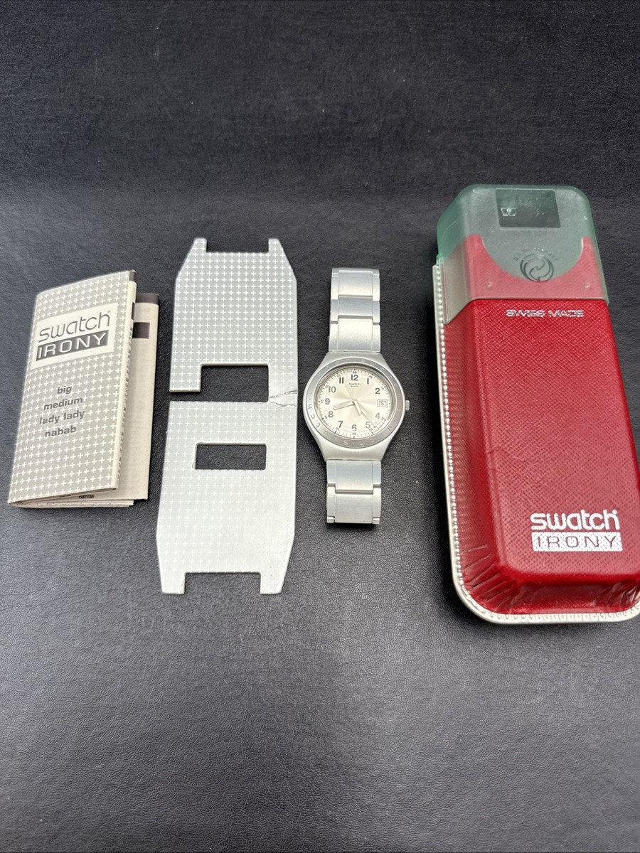 Swatch IRONY ref no. SR726SW Unisex Watch. New Battery And Running