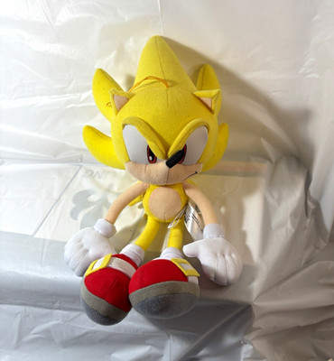 Great Eastern Entertainment Super Sonic Hedgehog Plush Yellow 2018 12 