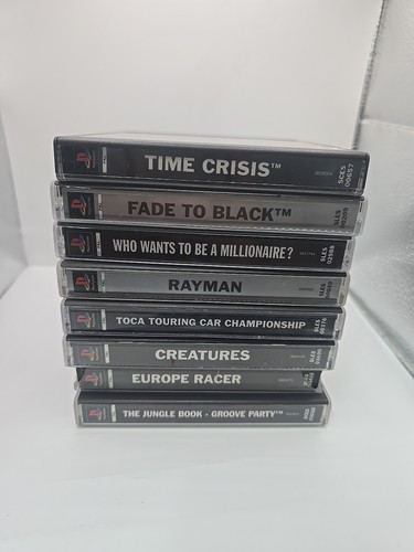 8x Playstation 1 Spiele Konvolut