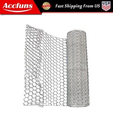 1" Holes Galvanized Poultry 24"×100