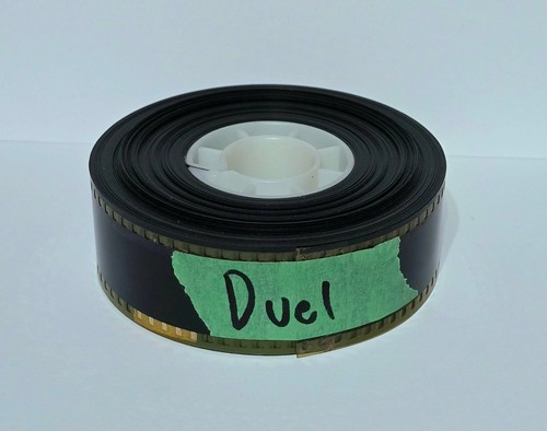 Duel 1971 35mm movie trailer Steven Speilberg 1st Horror VERY RARE theatrical