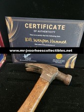 Halloween 2018 Original Production Used Michael Myers Kill Hammer Movie Prop