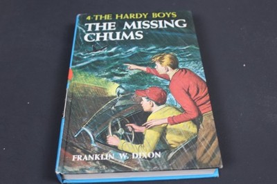 Hardy Boys 4 The Missing Chums Franklin W. Dixon 1962 Grosset & Dunlap Mystery