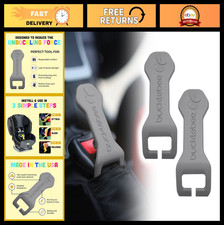 Car Seat Buckle Release Aid for Kids - Easy Unbuckle Tool, 2 Pack Gray