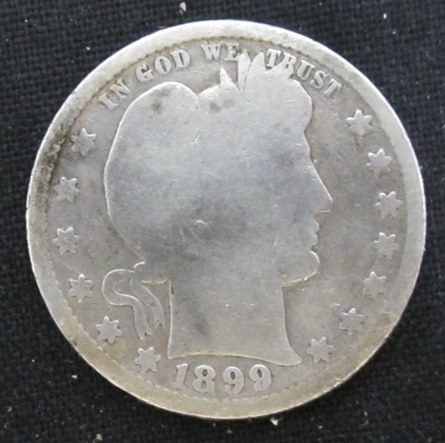 1899-P Barber Quarter — photo from another recent sale