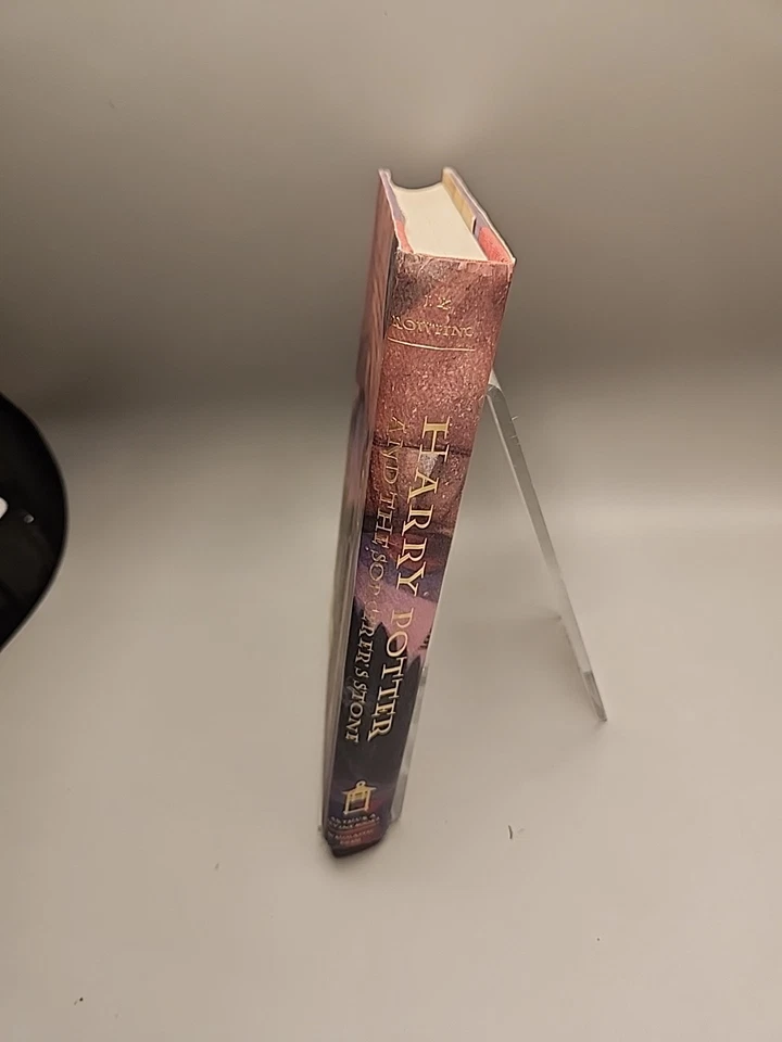 HARRY POTTER AND THE SORCERER'S STONE 1998 True 1st/4th Printing HB in DJ #1 - image 3 of 4