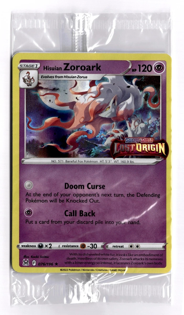 Hisuian Zoroark 076/196 Miscellaneous Cards & Products for sale | eBay