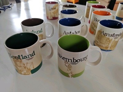 Verschiedene Starbucks City Tassen / Mug Collector Series, Multi- Versandrabatt