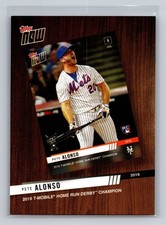 2020 Topps - Topps Now 2019 Review Pete Alonso #TNR-6