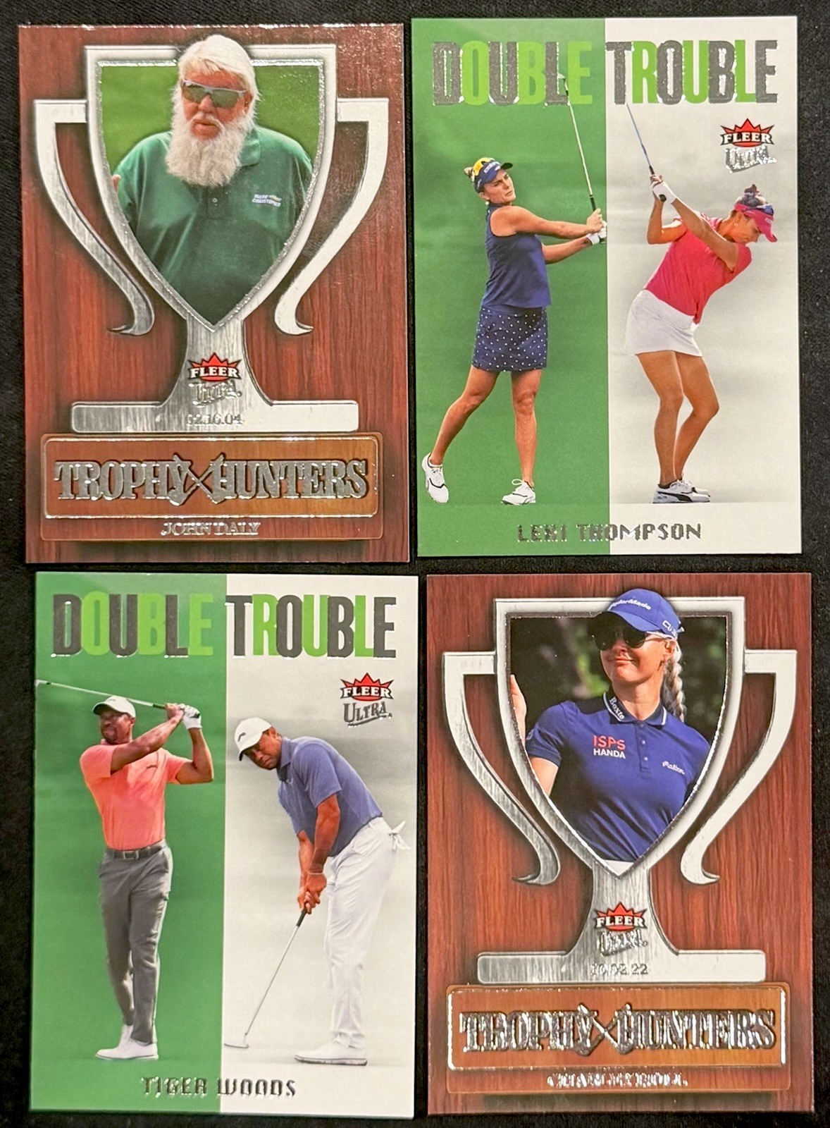 2026 Fleer Ultra Golf - DOUBLE TROUBLE & TROPHY HUNTERS Set Builder - Pick!