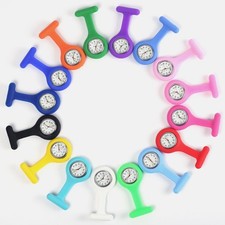 Silicone Nurse Watches Replacement Nursing Pocket Pendant Brooch Tunic Fob