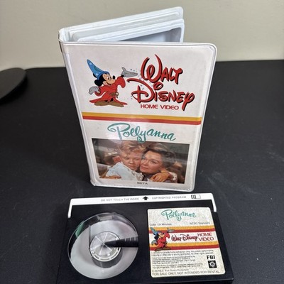 Disney Pollyanna Beta Tape Walt Disney Home Video 1980s Hayley Mills 134 Min